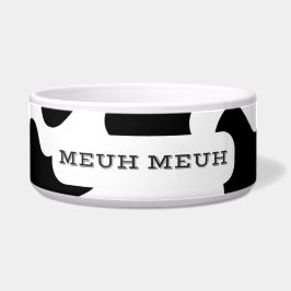 Tigela Écuelle Meuh Meuh pour animaux en céramique
