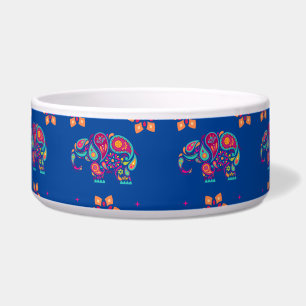 Tigela elefante índio Diwali mandala