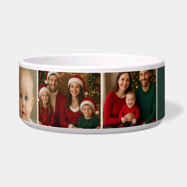 Tigela elegance chic family Photos collage Christmas (Esquerda)
