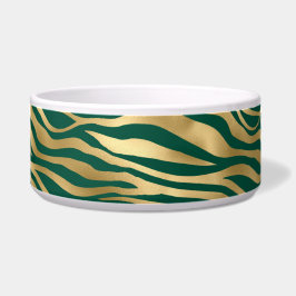 Tigela Emerald e Dourado Safari Series Design 4