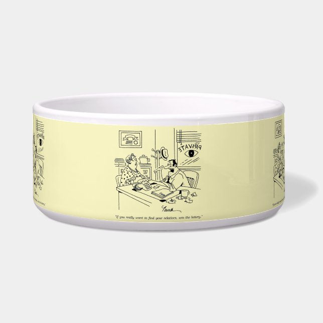 Tigela Encontrando parentes (Frente)