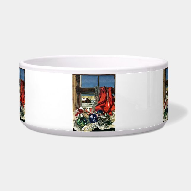 Tigela Enfeites de natal (Frente)