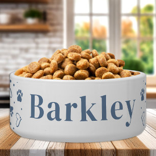 Tigela Engraçado Pet Bowl de Cachorro Personalizado