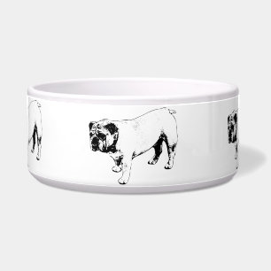 Tigela Equilíbrio do Bulldog de Tinta