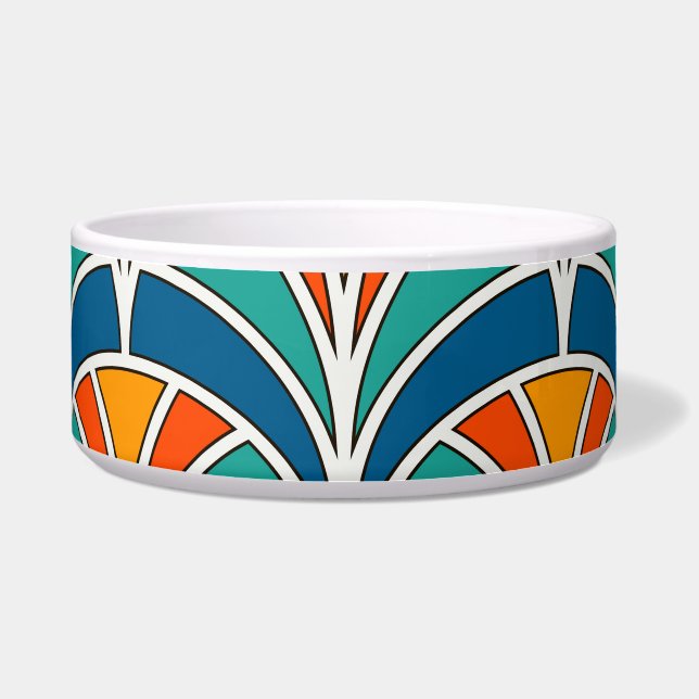 Tigela Escala de peixe: asiático tradicional (Frente)