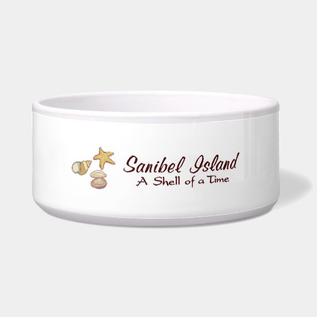 Tigela Escudos da ilha de Sanibel (Frente)