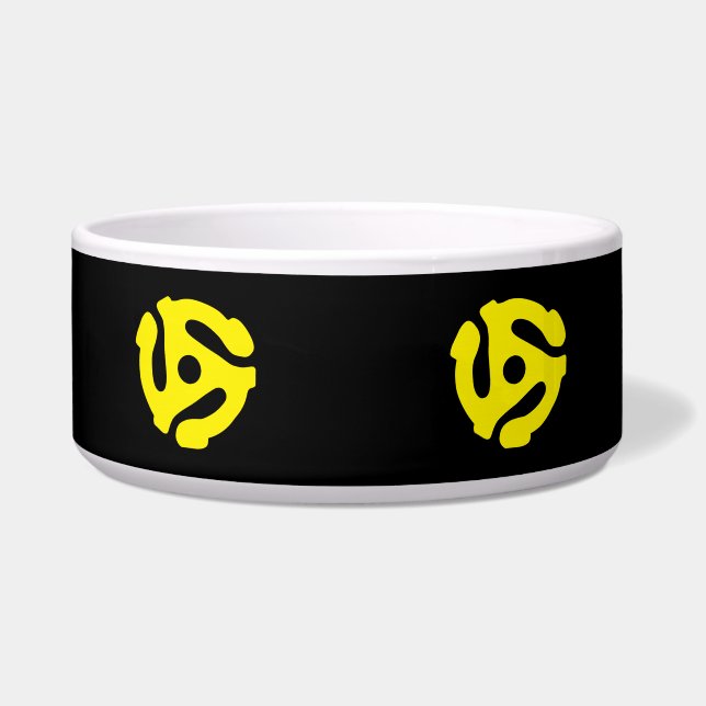 Tigela Espaçador legal Amarelo 45 DJ (Frente)