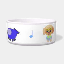 Tigela Espaçamento Azul