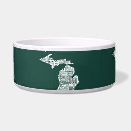 Tigela Estado Verde das Cidades de Michigan