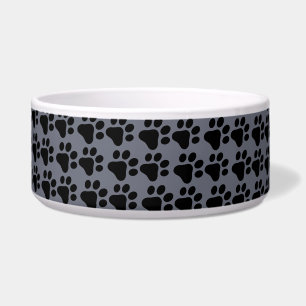 Tigela Estampas para gatos/cães - cinza moída