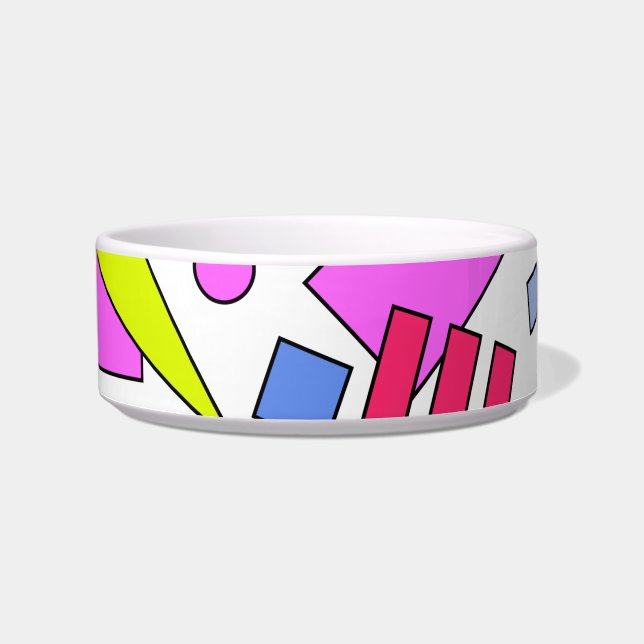 Tigela Estilo da Imagem Retroativa dos anos 80 e 90 (Frente)