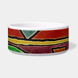 TIGELA ESTILO DE DESIGN DA COMIDA DE BOWL DE PET