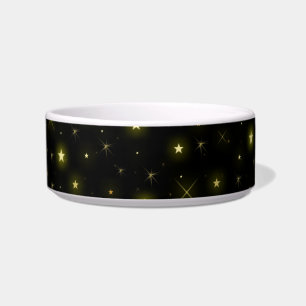 Tigela Estrelas Douradas personalizadas e brilhantes a pr