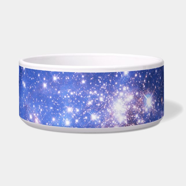 Tigela Estrelas Embrionárias Azul de Queda (Frente)