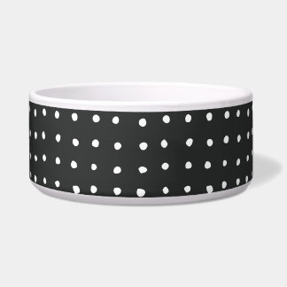 Tigela Etnia tribal: padrão branco negro.