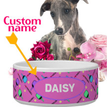 Eu adoro Pickleball rosa com o nome Pet