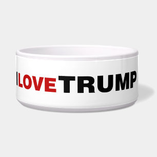 Tigela Eu Adoro Trump