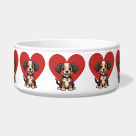 Tigela Eu amo cachorro