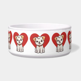 Tigela Eu amo cachorro