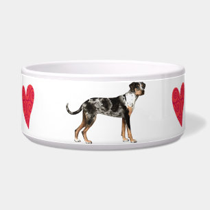 Tigela Eu amo meu Catahoula
