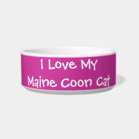 Eu amo meu gato de racum de Maine