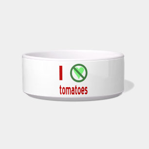 Tigela Eu Odeio Tomates Sem Amor