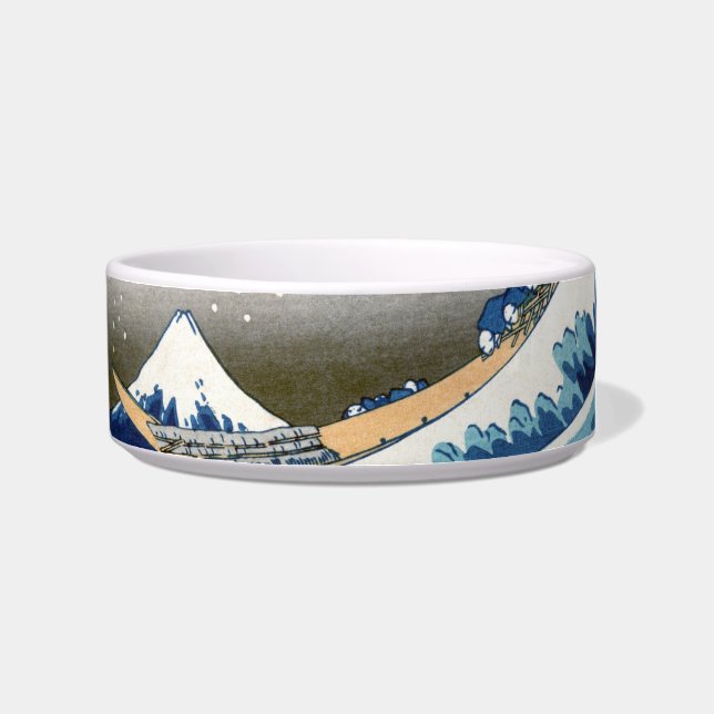 Tigela Excelente Wave Off Kanagawa Vintage Fine Japonês (Direita)