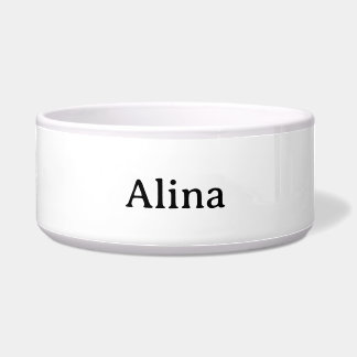 Tigela excluir meu texto adicionar próprio design Grande 