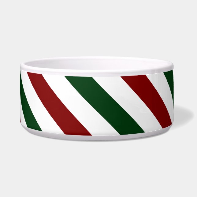 Tigela Faixas de Natal Personalizáveis (Frente)