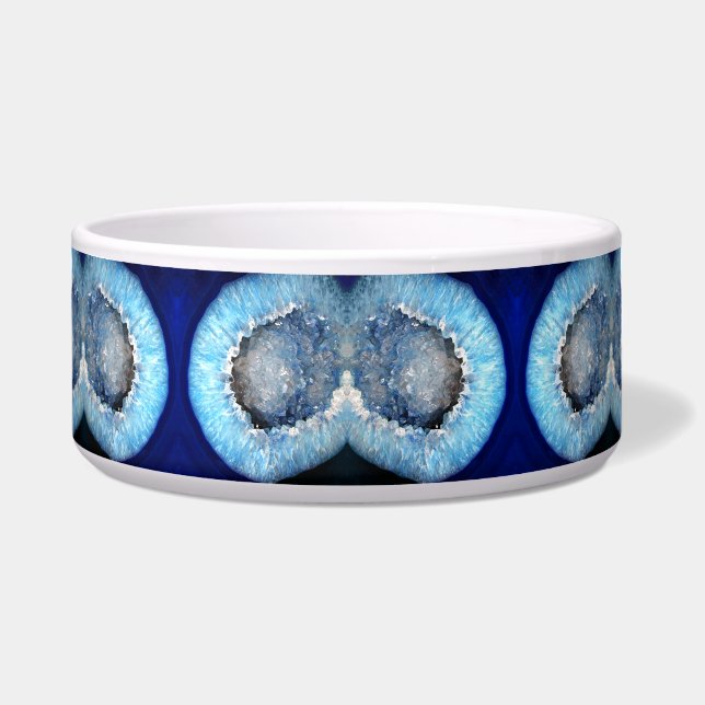 Tigela Falln Blue Crystal Geode (Frente)