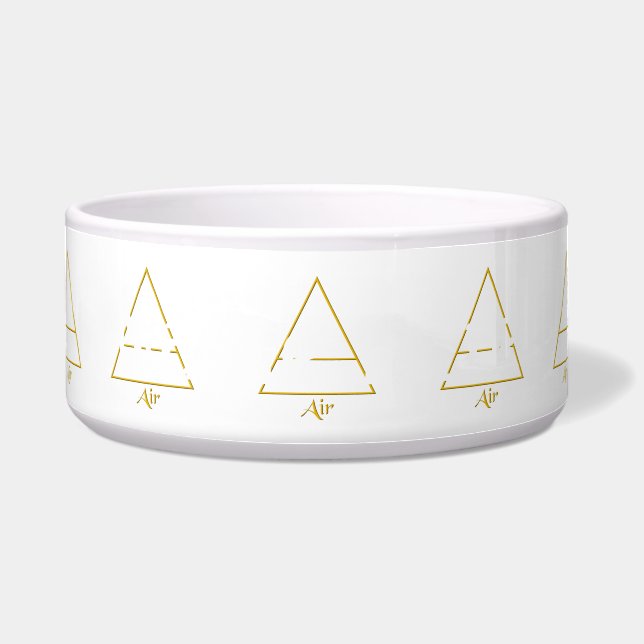 Tigela Falln Pagan Air Element Symbol (Frente)