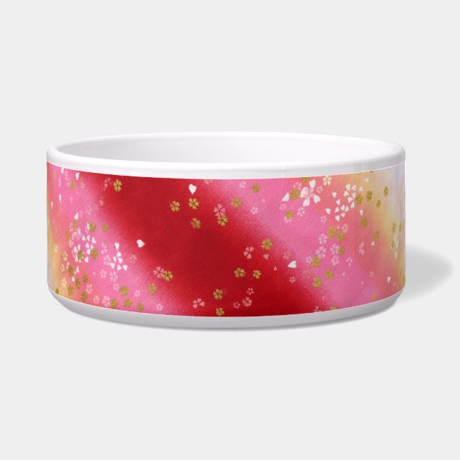 Tigela Falln Pink Sakura Sunrise (Esquerda)