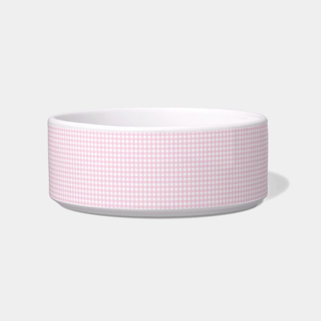 Tigela Faye & Lauren Pink Gingham (Frente)