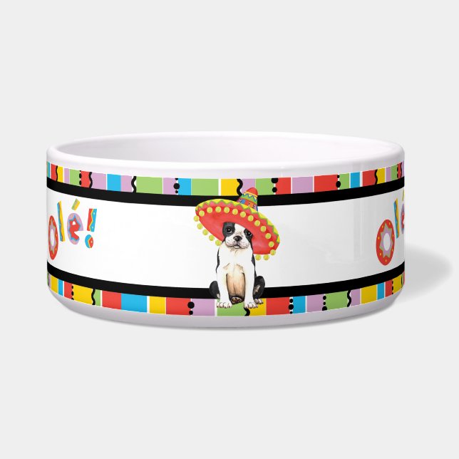 Tigela Fiesta Boston Terrier Pet (Esquerda)
