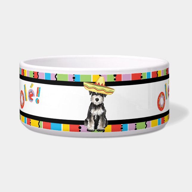 Tigela Fiesta Miniature Schnauzer (Esquerda)