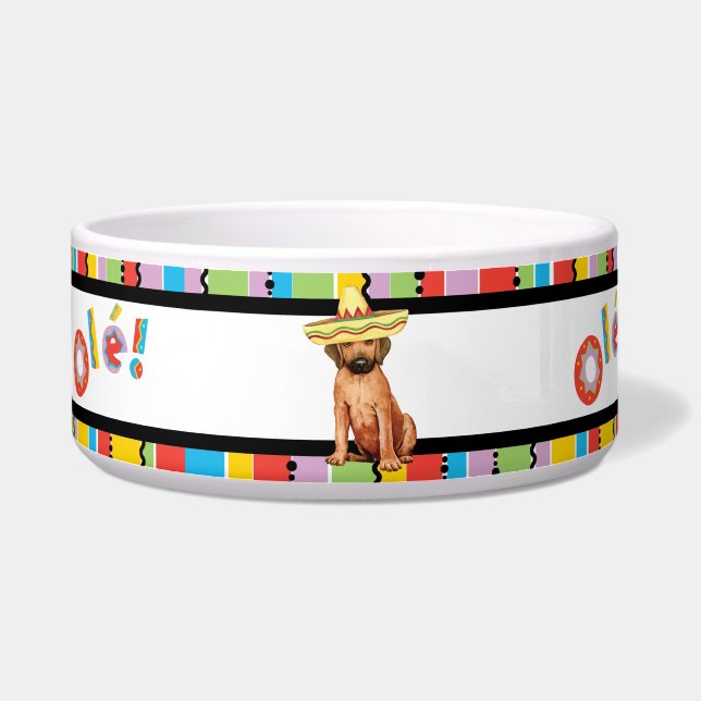 Tigela Fiesta Rhodesian Ridgeback Bowl (Esquerda)