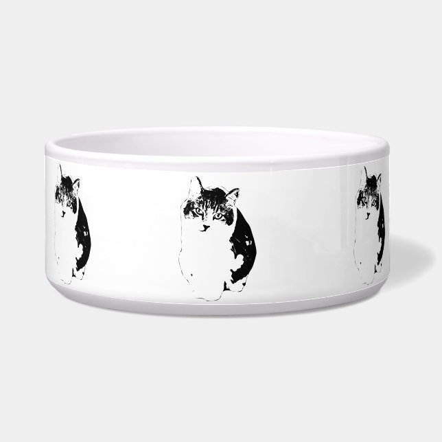 Tigela Figura de Tinta Calma (Frente)