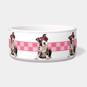 Tigela Filhote de cachorro de Boston Terrier