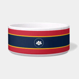 Tigela Flag do Mississippi - New Magnolia Flag
