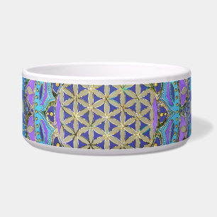 Tigela Flor Da Vida - Estilo De Mandala Índia 2