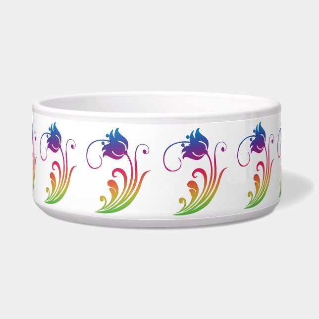 Tigela Flor Pet Bowl (Frente)