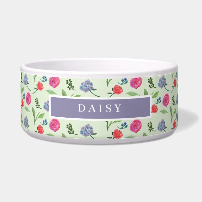 Tigela Floral Aquarela (Frente)