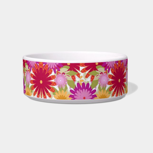 Tigela Floral Primavera Cat Water Bowl (Frente)