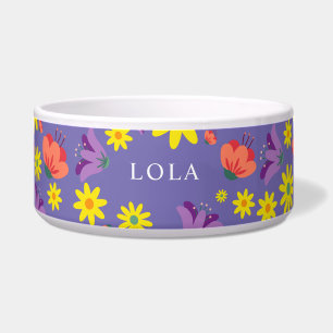 Tigela Floral Purple Bowl