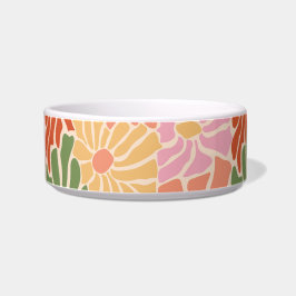 Tigela Floral Retro Groovy 