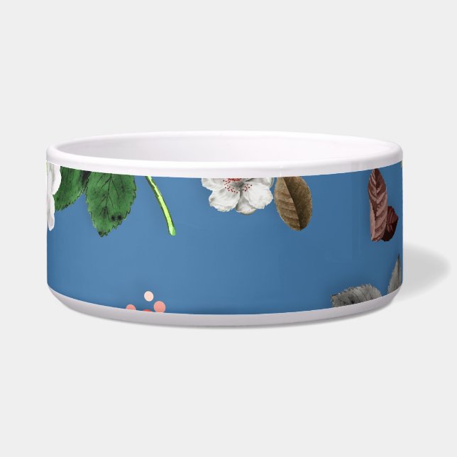 Tigela Flores Amarelas e Rosas Brancas 23 (Frente)