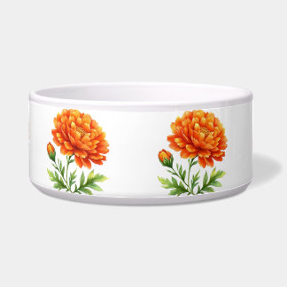 Tigela Flores Orange Radiantes