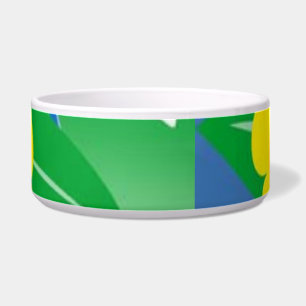 Tigela Flores Pet Bowl,
