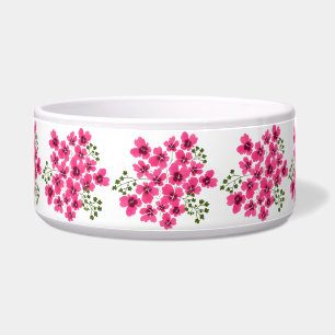 Tigela Flores Rosa Aquarela-53431
