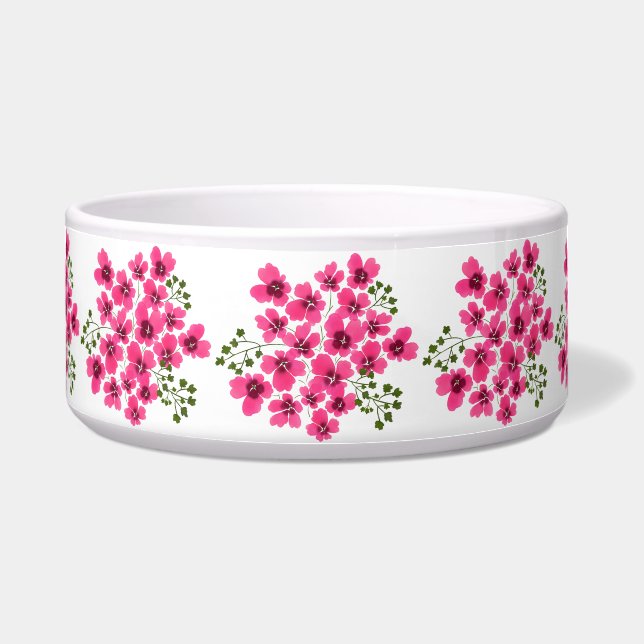 Tigela Flores Rosa Aquarela-53431 (Frente)